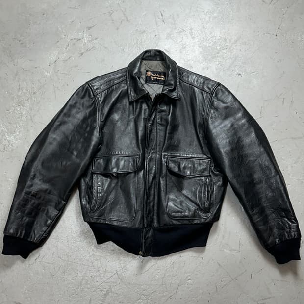 60's 빈티지 시어스 오크브룩 A2 레더 자켓 빈티지 레더자켓