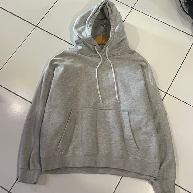 나이키 NRG 스우시 그레이 후드티