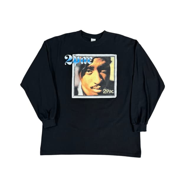 빈티지 Tupac Memorial 투팍 메모리얼 롱슬리브