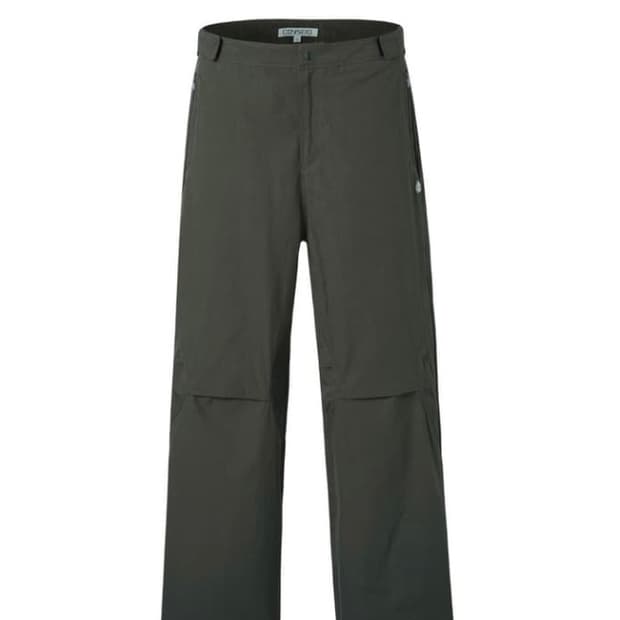 코이세이오 커브 핀턱 팬츠 차콜 1사이즈