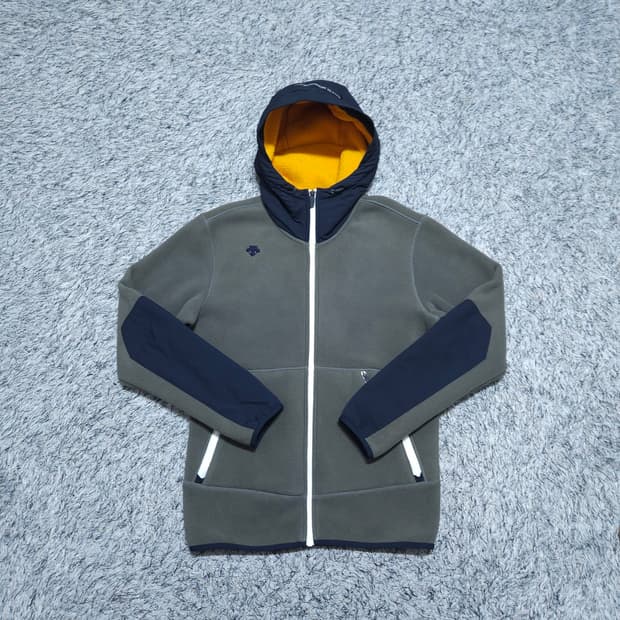 데상트)100 남자 기모후드집업 뽀글이 / 왕눈이샵