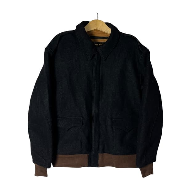[VTG] 밀리터리 24oz 타입A-2 울 블루종 자켓