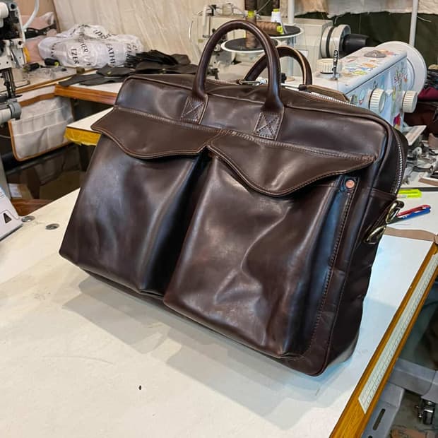 [새상품] 엠비스 브리프케이스 A-2 briefcase 크롬악셀 16인치