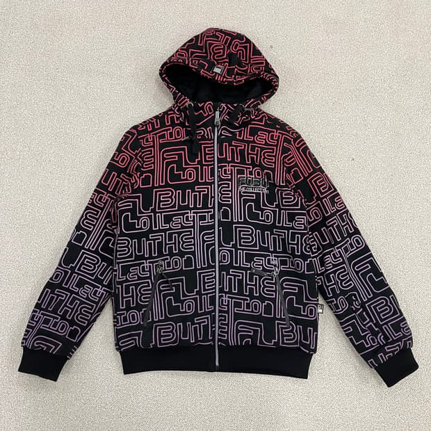 [S] 푸부 스펠 패턴 후드 집업 0119M1