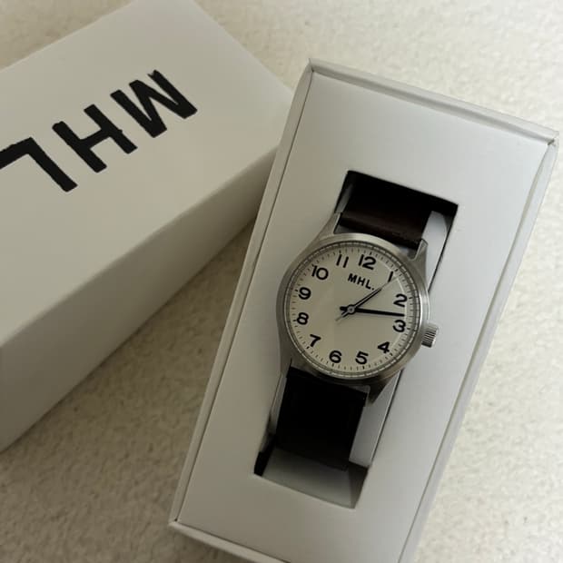 mhl 손목시계 브라운