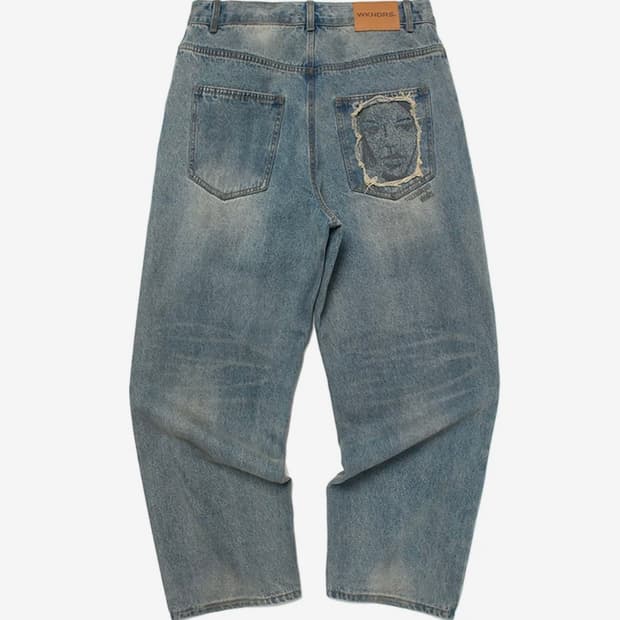 위캔더스 데님 팬츠