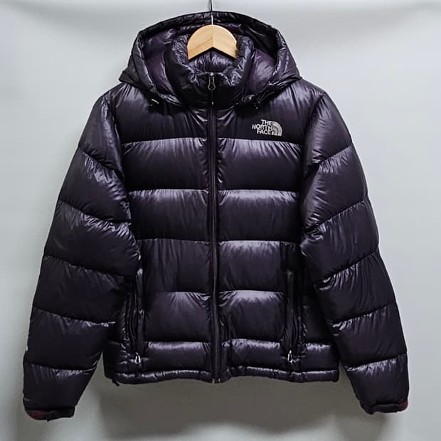 노스페이스 여성 800필 구스패딩 90
