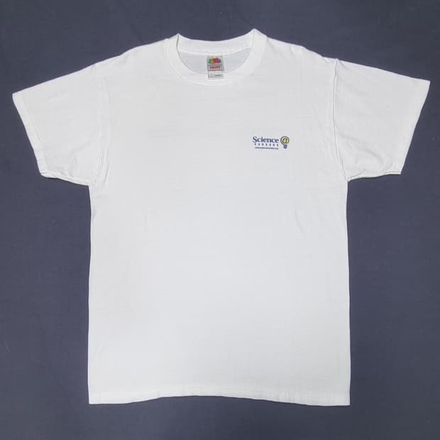 프루트오브더룸 사이언스 프린트 반팔 L _ 남성