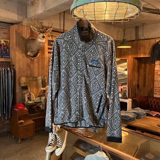 90s 빈티지 엘엘빈 플리스 집업 자켓