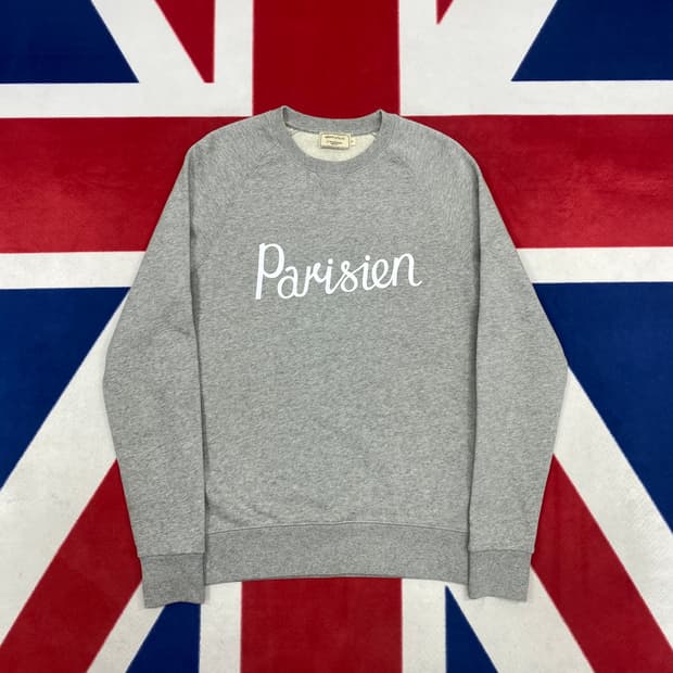 메종키츠네 파리지앵 맨투맨 S 