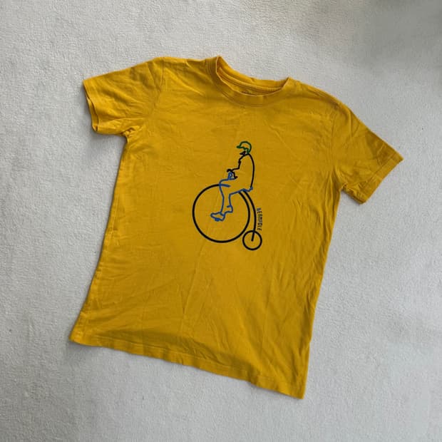 165 빈폴 키즈 자전거 반팔 티셔츠 0403T