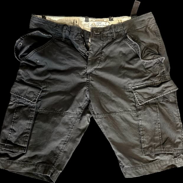 H&M 카고 포켓 하프팬츠 34