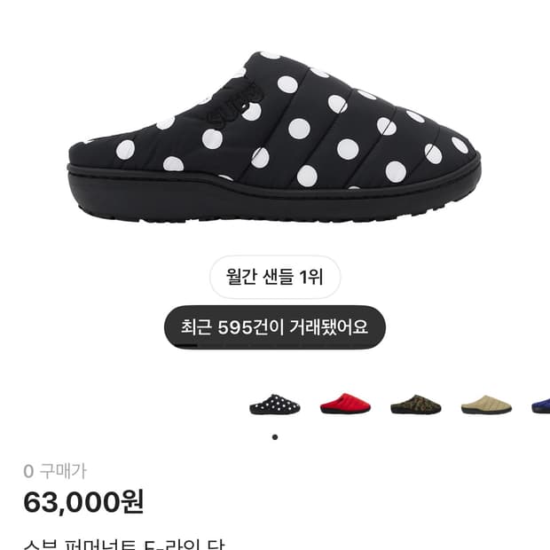 스부 퍼머넌트 F-라인 닷