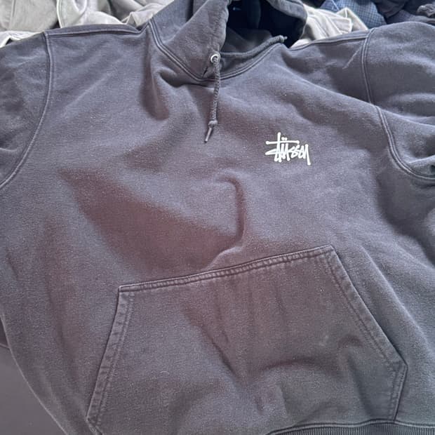 스투시 후드 라지