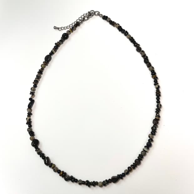 🤍블랙자개비즈 목걸이🤍