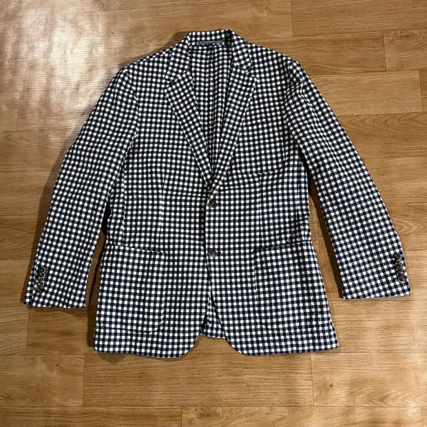 [105] 수트서플라이 깅엄 시어서커 자켓