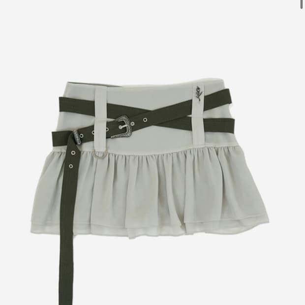 엘프엘프엘프 아카이브 WESTERN SKIRT [PALE GREEN]