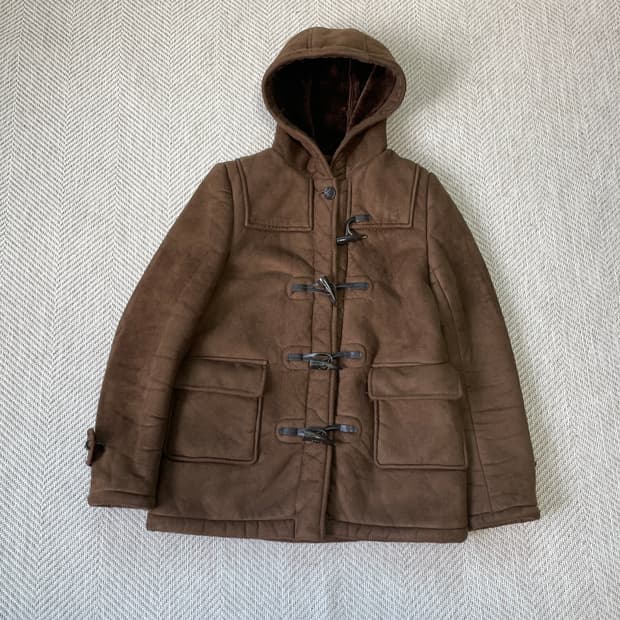 프릭스스토어 무톤 플리스 더플 코트 