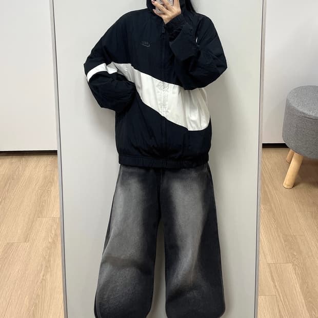 나이키 빅스우시 우븐 바람막이 자켓