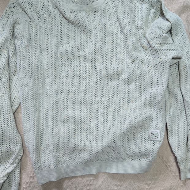 세터 이비자 내추럴 메시드 니트 내추럴 그린 M