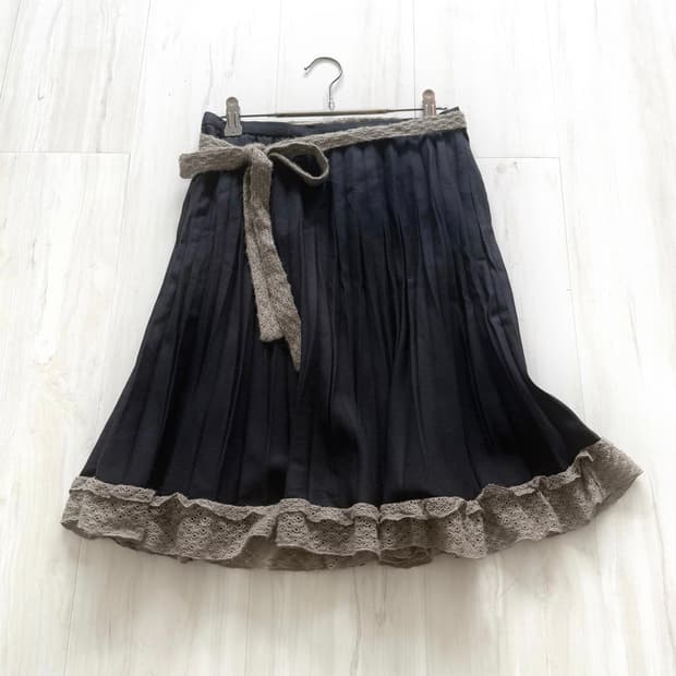 axes femme mute brown knit point black w