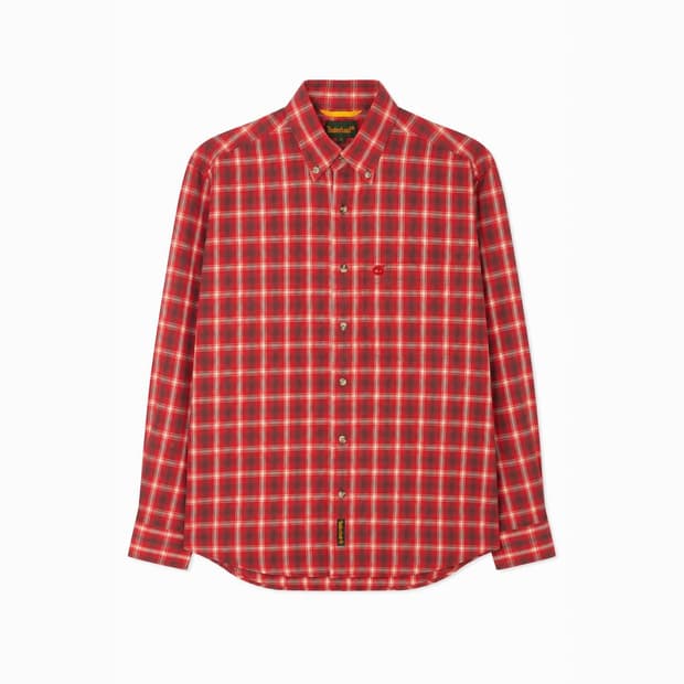 TIMBERLAND 팀버랜드 코튼 100% 체크 셔츠 (6744)
