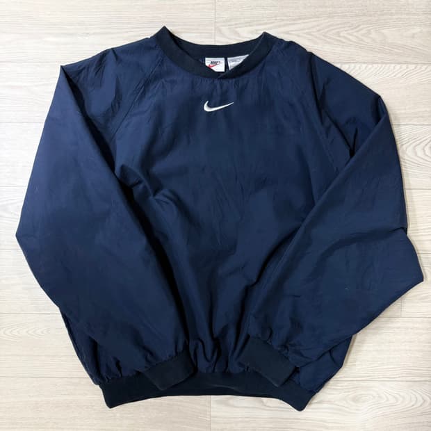 [NIKE] 나이키 윔업 맨투맨 네이비 (L / 상태 A급)