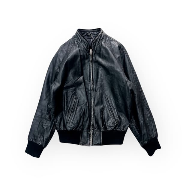 [Vintage] Cowhide Leather Blouson