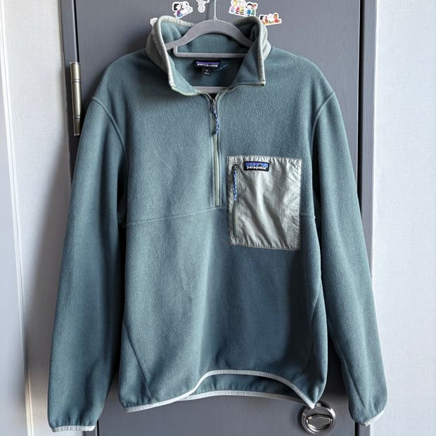 (M) 파타고니아 마이크로디니 하프집 풀오버 후리스