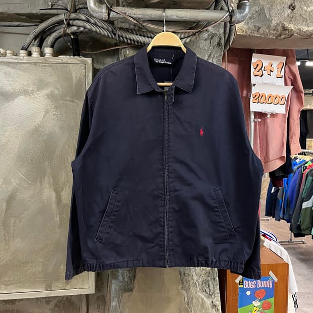폴로 블루종 자켓 네이비 100 #csz3002