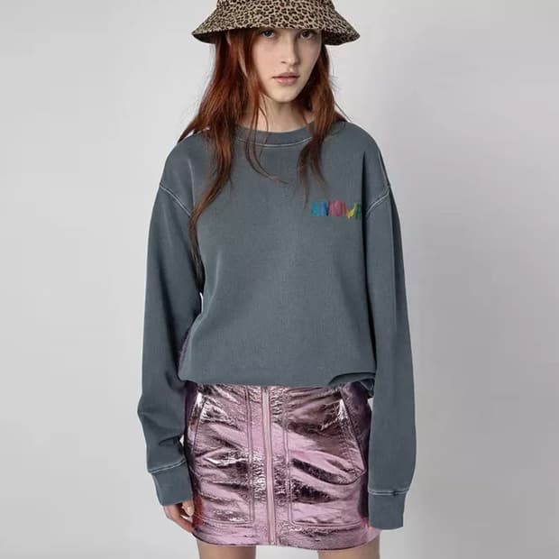 쟈딕앤볼테르(Zadig&Voltaire) 심바 아모르 윙 스웻셔츠 66-