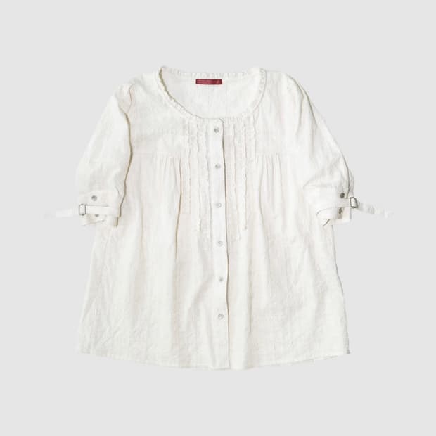 인앤양인하모니 Momo blouse, ivory