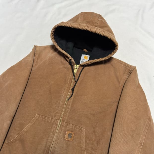 S 칼하트 j130 덕 액티브 후드 자켓