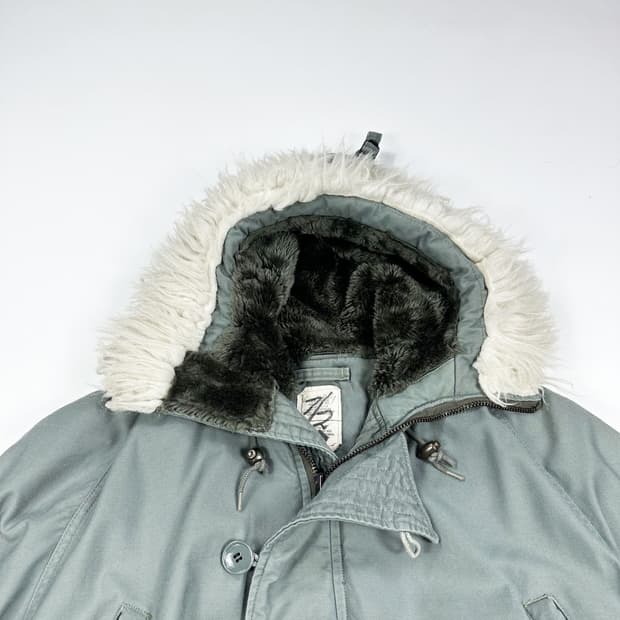 미군 80s 오리지널 N3B 콜드 웨더 야상자켓 (실측 XXL)