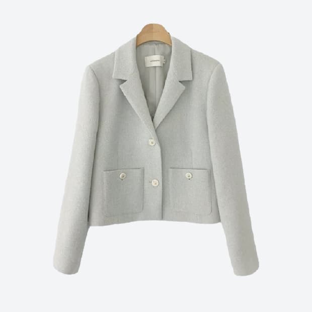 가내스라 트위드자켓 민트