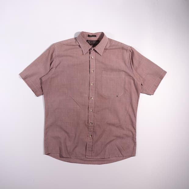 뉴욕스포츠웨어 체크 반팔셔츠 B716