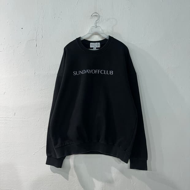 선데이오프클럽 맨투맨 XL