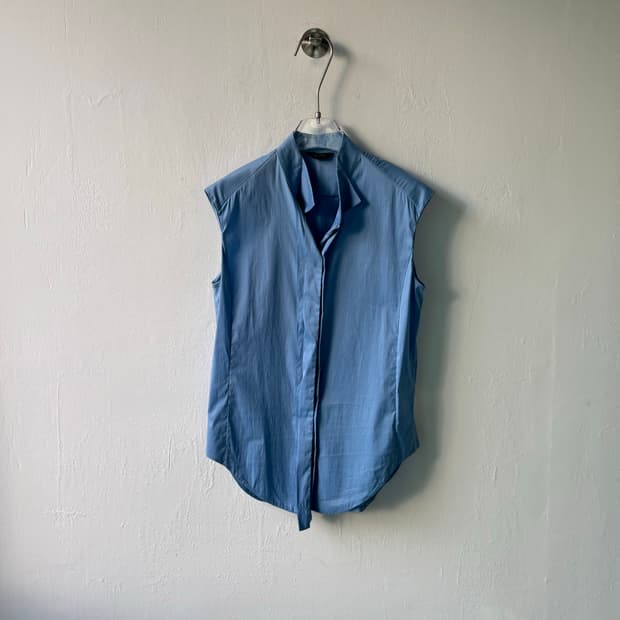 타임 슬리브리스 셔츠 