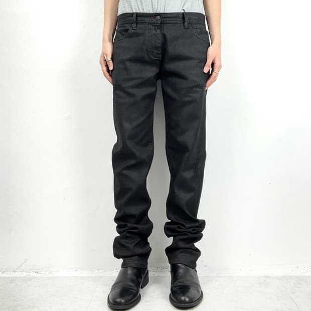 Armani Exchange Coated Distressed Jeans