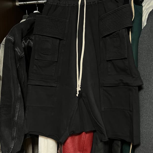 [XS] 릭오웬스 태권도 쇼츠 RIG 크리치 카고