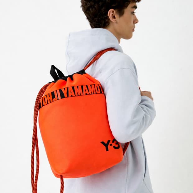 Y-3 요지 야마모토 더플백 짐색 오렌지 백팩