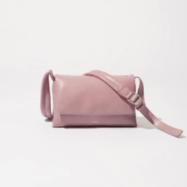 스탠드오일 패딩백 핑크