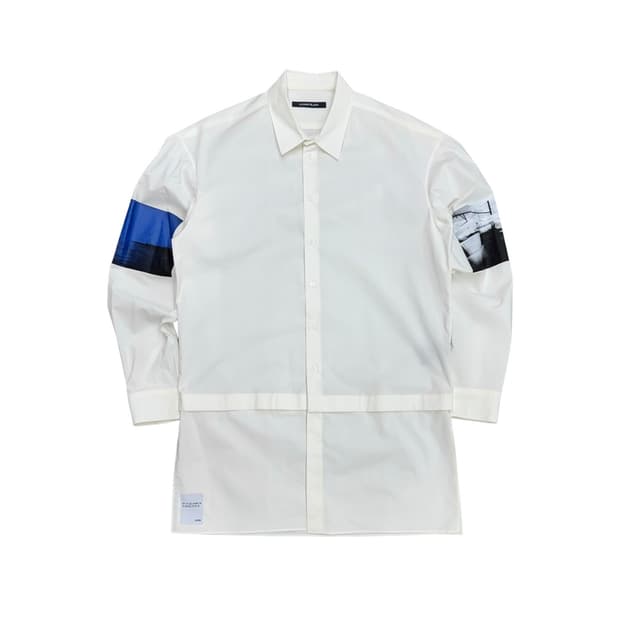 올모스트블랙 암프린트 셔츠 made in JAPAN (M)   