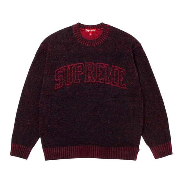 슈프림 콘트라스트 니트