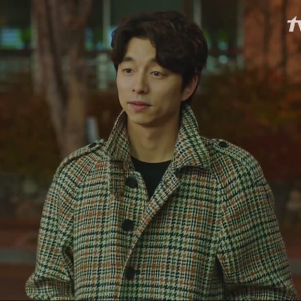 버버리 프로섬 타탄 체크 벨티드 공유 코트