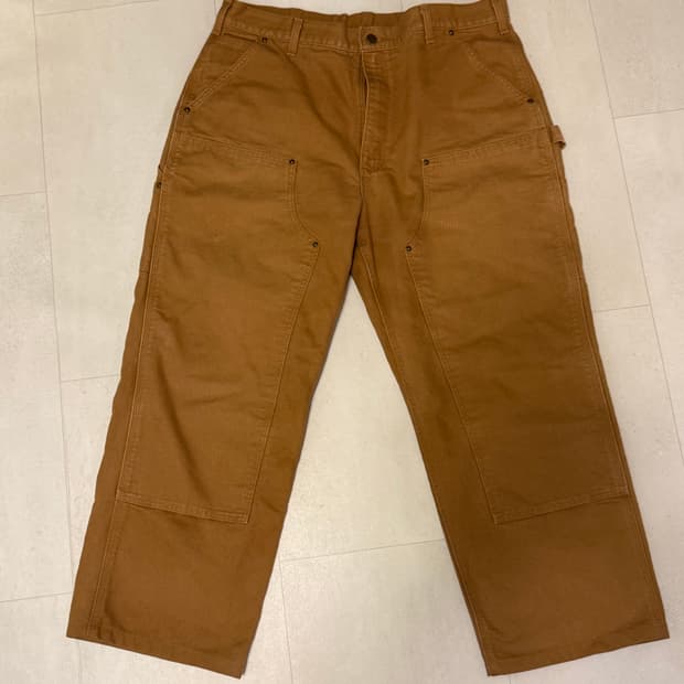 칼하트 B136 더블니 팬츠 38X32 팝니다.