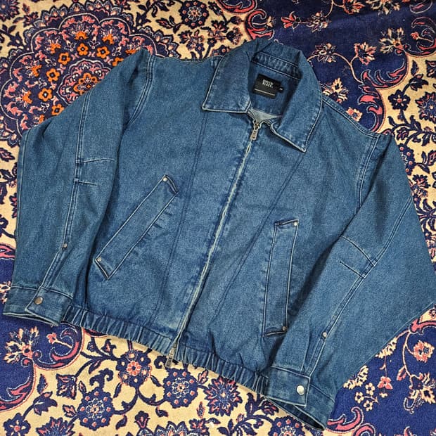 디미트리(DIMITRI) 공용 디트로이트 투웨이 집업 데님 자켓