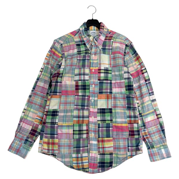 브룩스브라더스 패치워크 셔츠