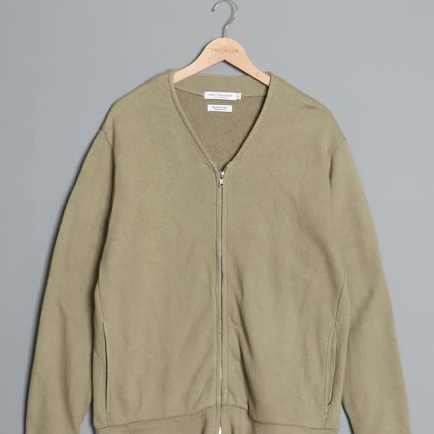 URBAN RESEARCH Sweat Zip Cardigan