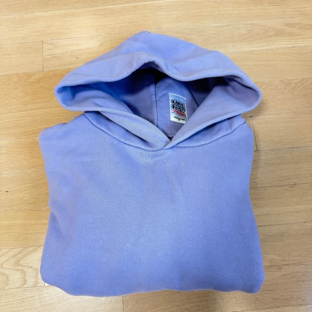 칸예 2020 Vision 퍼플 후드티 XL